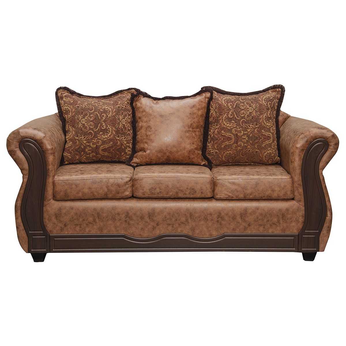 BLACK FACTORY - Sofá 3 Cuerpos Sofia PU