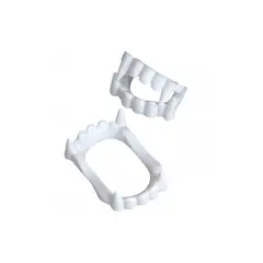 TODODISFRACESCHILE - Disfraz Vampiro Dracula dientes Halloween Talla 7 a 8 años
