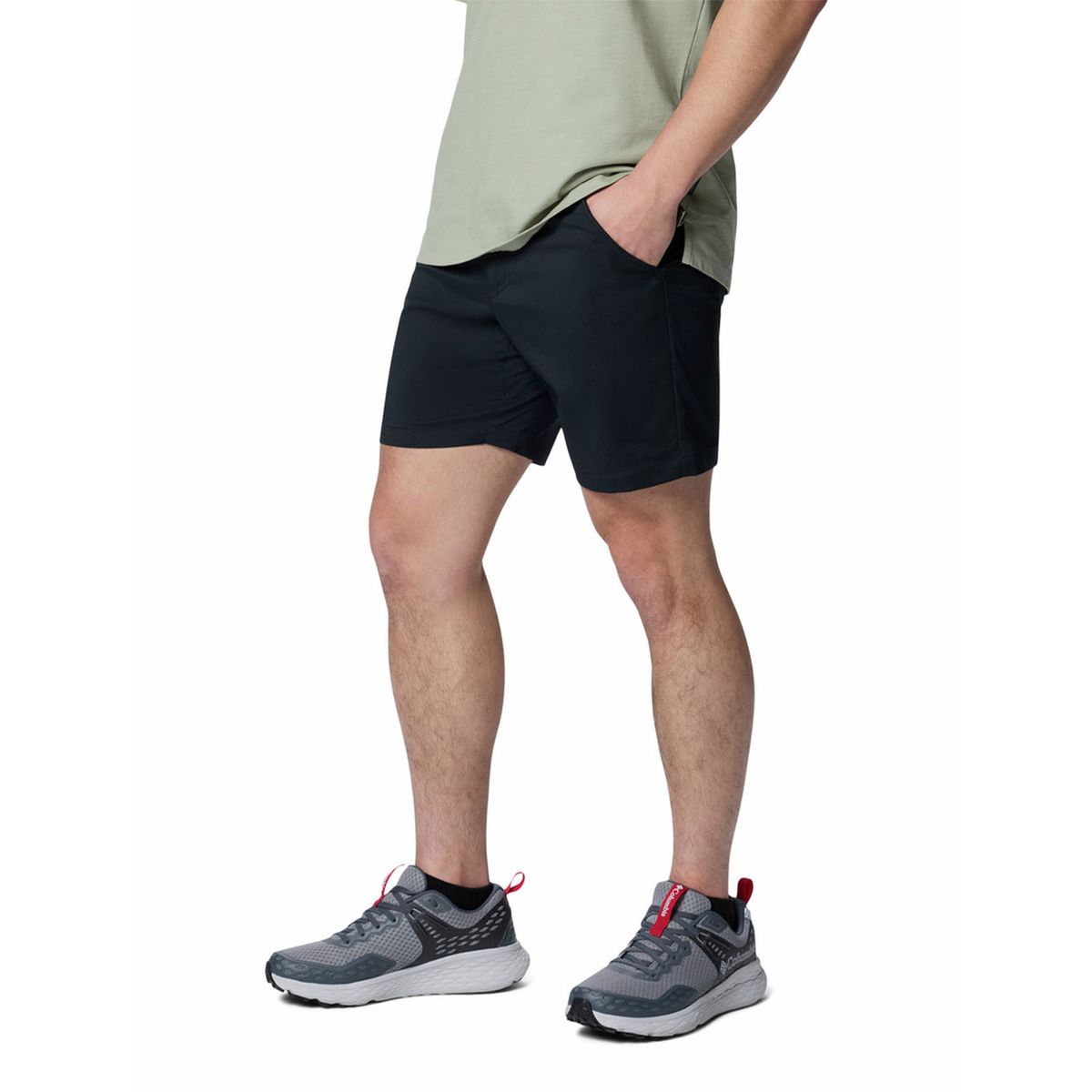 COLUMBIA - Short Hombre Sage Peak Chino Negro COLUMBIA