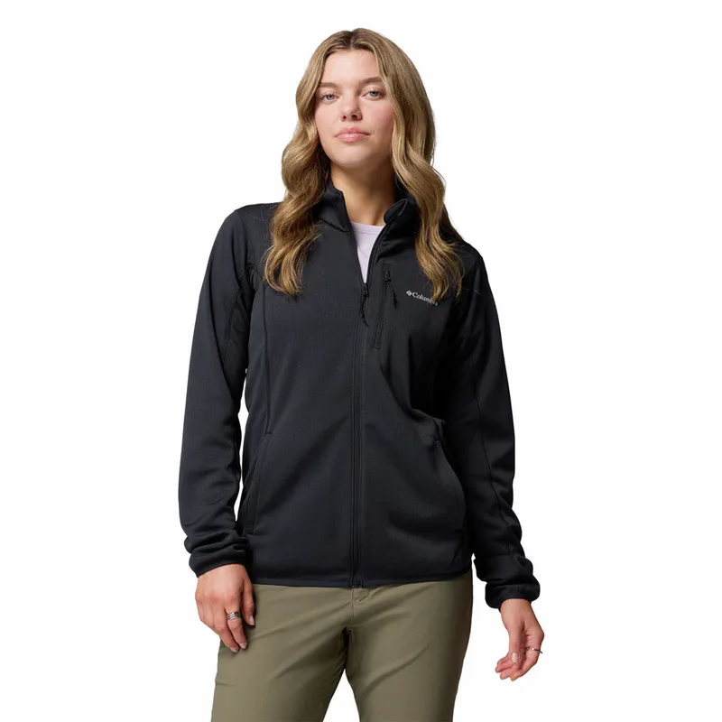 COLUMBIA - Polar Mujer Essential Hike Grid Negro COLUMBIA