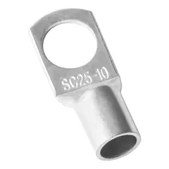 SOLIOT - Pack 10 Terminales Ojo Batería Cable 25mm2 10mm Sc25-10