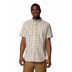 COLUMBIA - Camisa Manga Corta Hombre Rapid Rivers II Gris