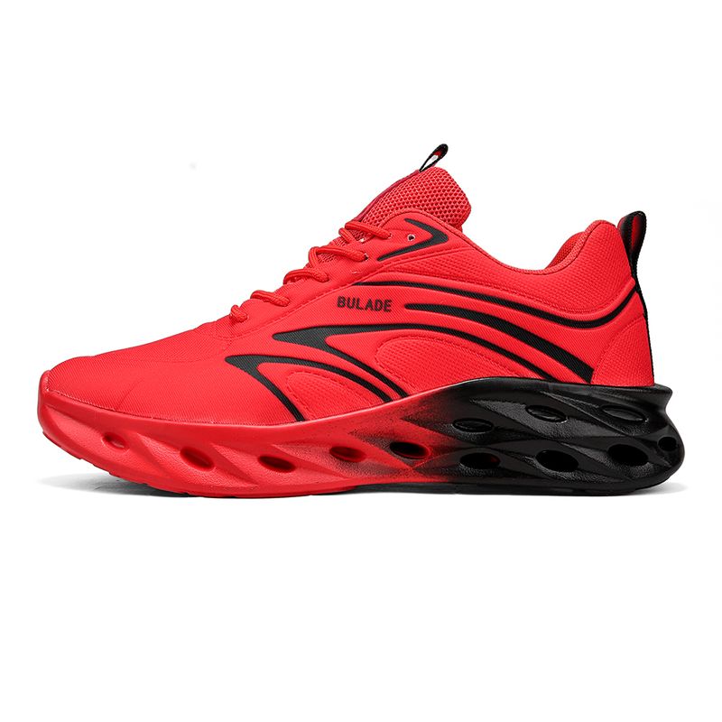 SHANDIAN - Zapatillas Hombre Rojo