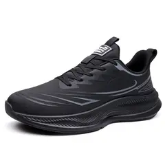 SHANDIAN - Zapatillas Hombre Gris