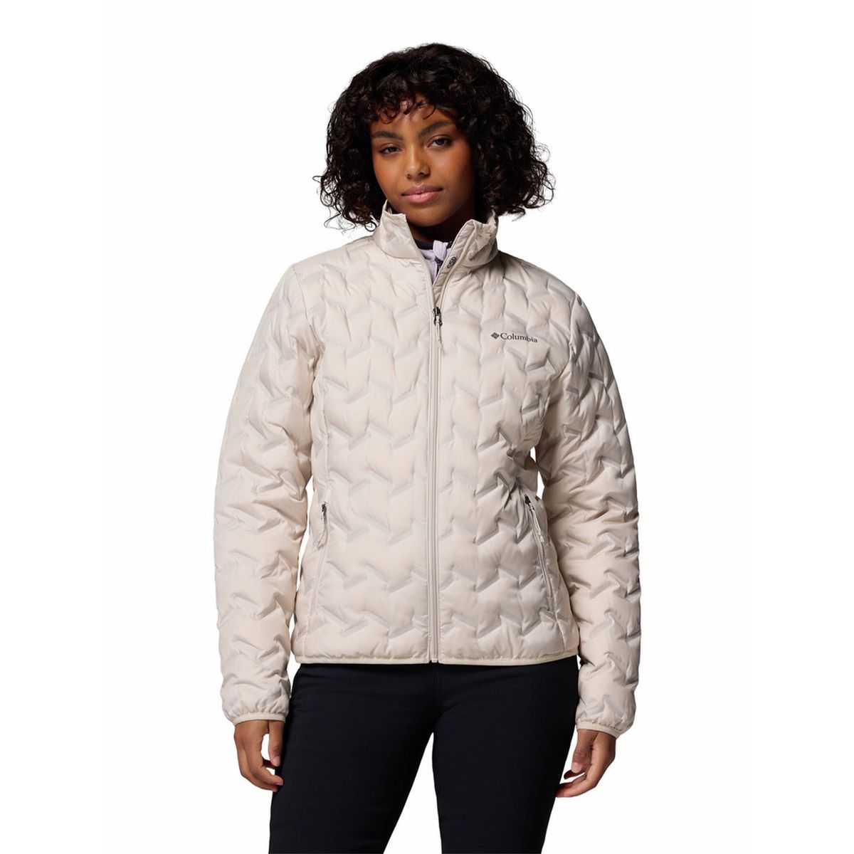 COLUMBIA - Parka Mujer Delta Ridge II Gris COLUMBIA