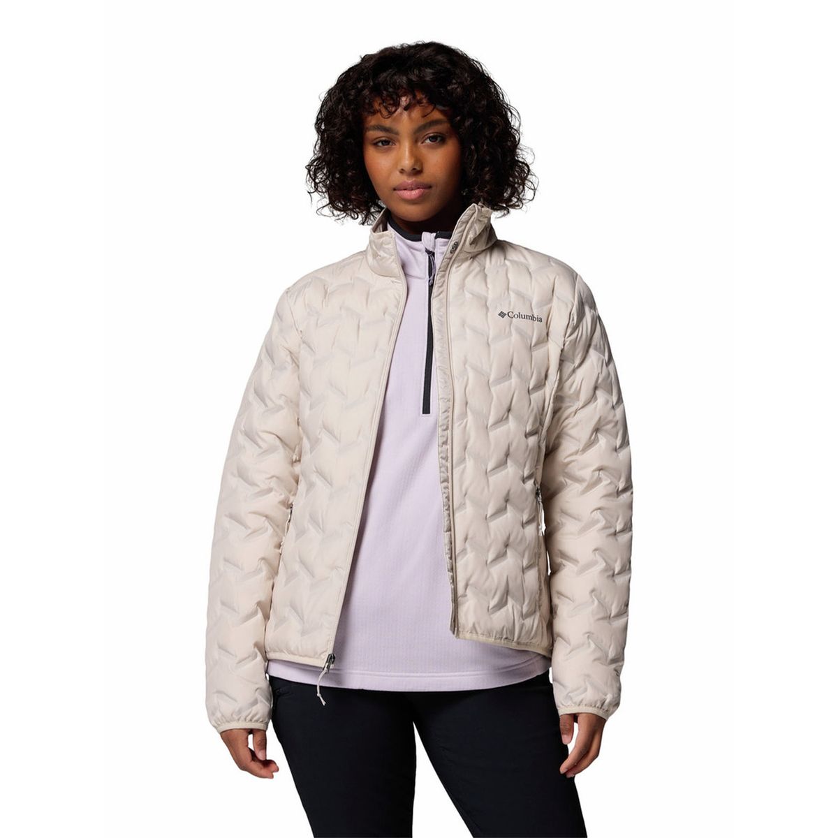COLUMBIA - Parka Mujer Delta Ridge II Gris COLUMBIA