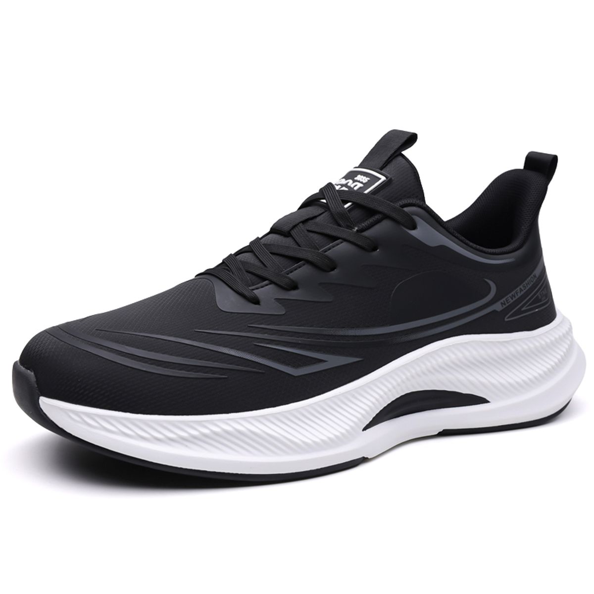 SHANDIAN - Zapatillas Hombre Gris
