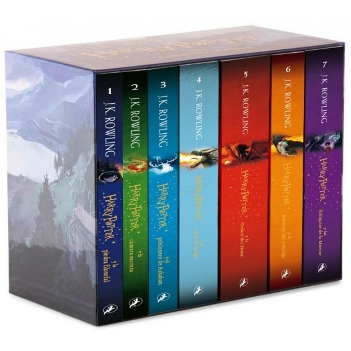 PENGUIN RANDOM HOUSE - Libro Estuche Pack Harry Potter - La serie completa