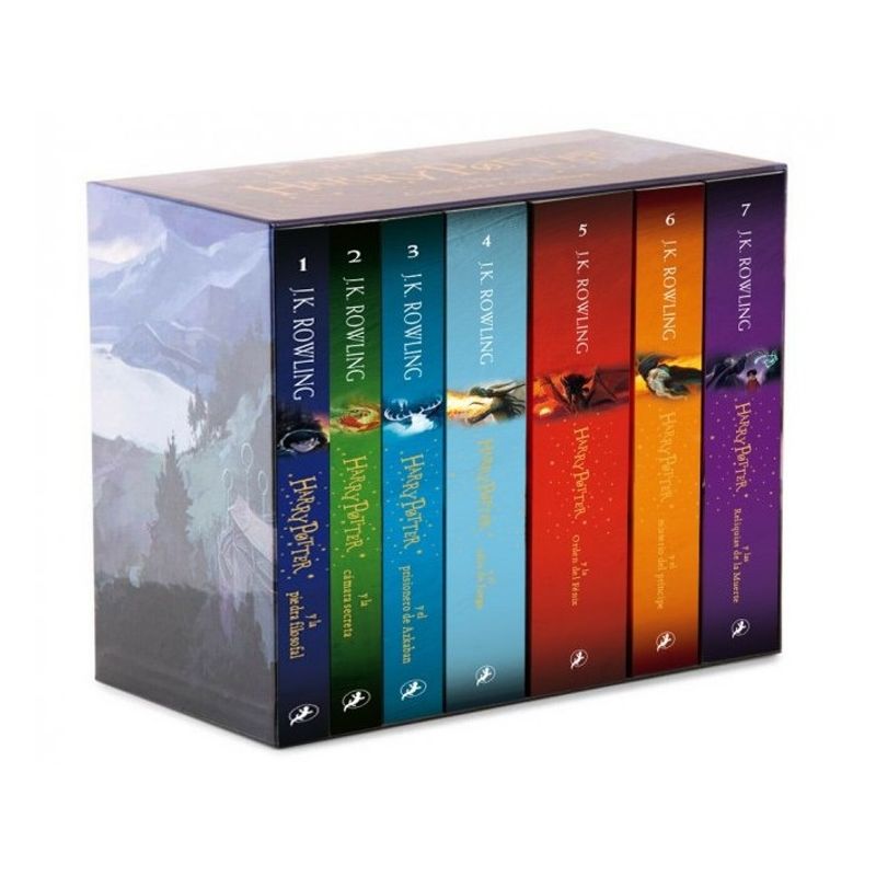 PENGUIN RANDOM HOUSE - Libro Estuche Pack Harry Potter - La serie completa