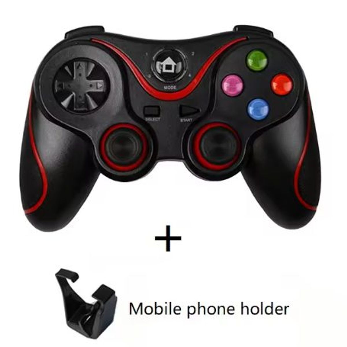 GENERICO - JoystickControl Inalámbrico Bluetooth V8