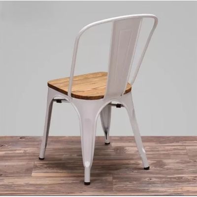 Imagen 2 del producto Silla Tolix con asiento de madera