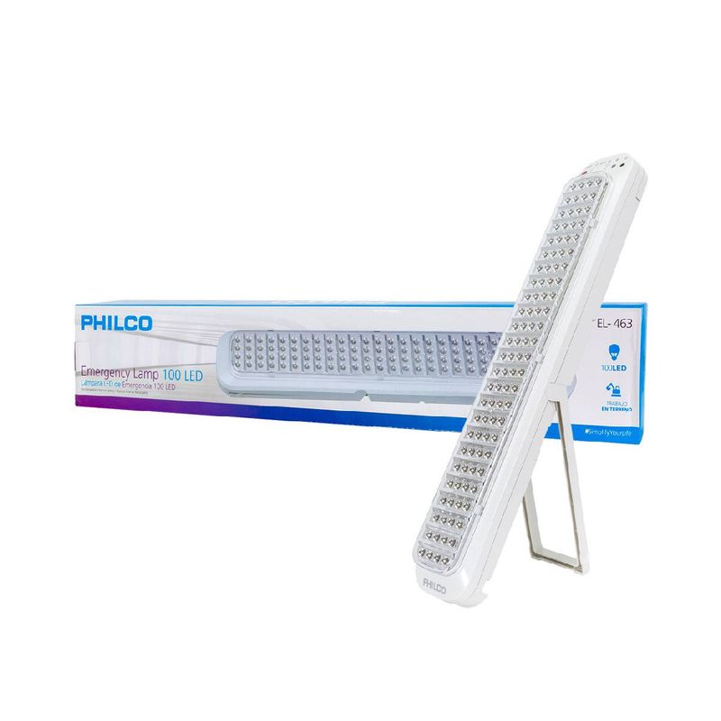 PHILCO - LAMPARA DE EMERGENCIA PHILCO 100 LED
