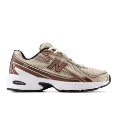 NEW BALANCE - Zapatillas Urbanas Unisex 740 Blanca/Café