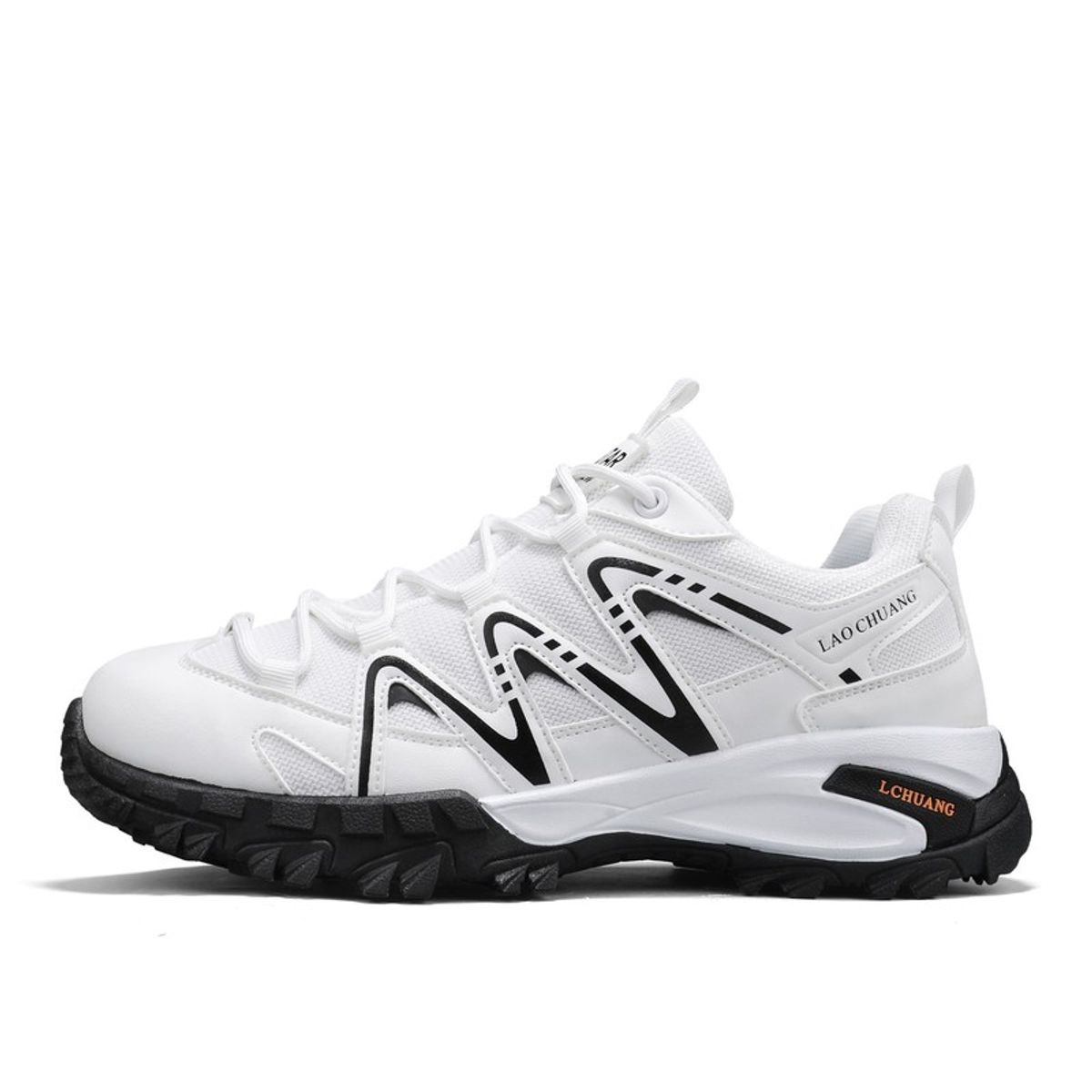 SHANDIAN - Zapatillas Hombre Blanco