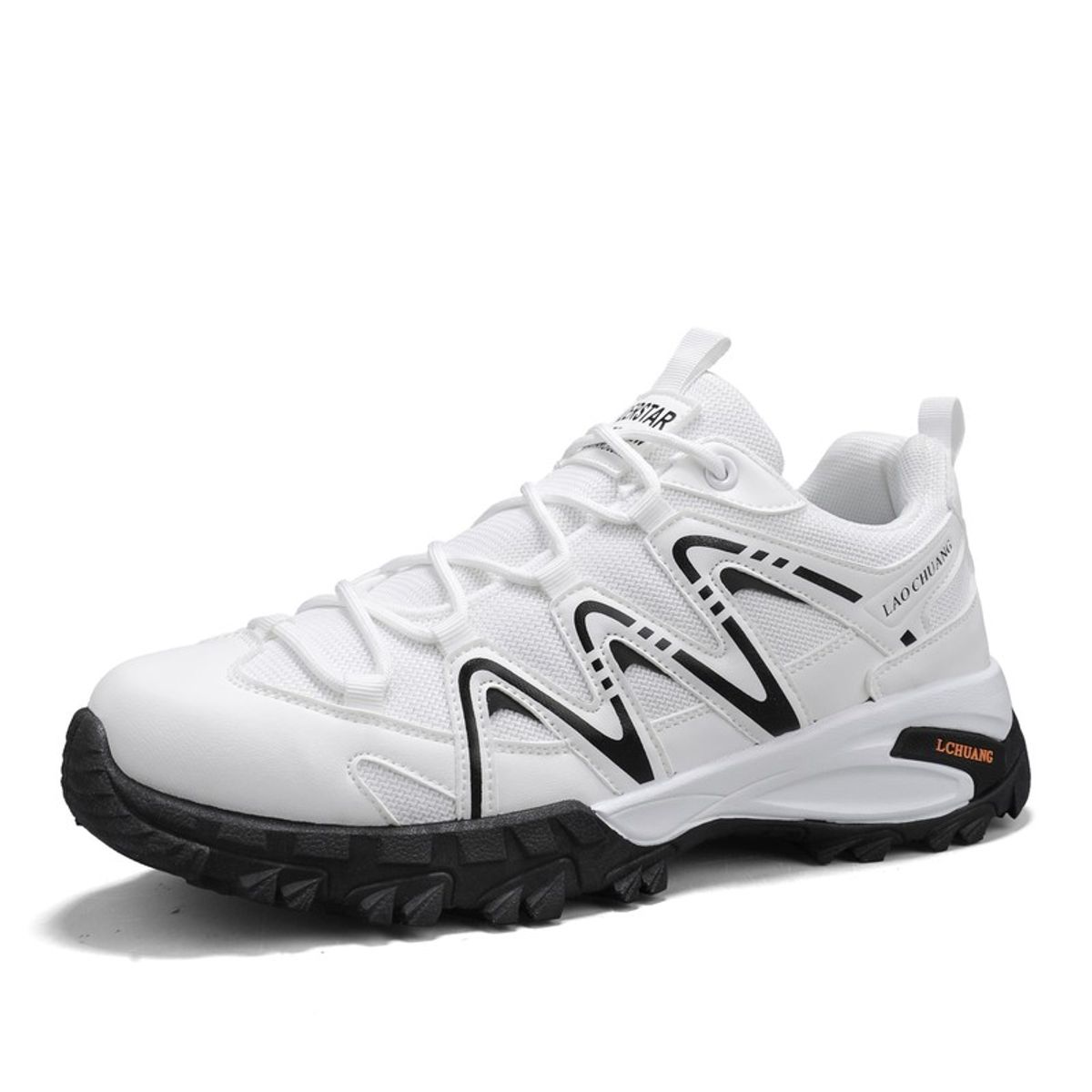 SHANDIAN - Zapatillas Hombre Blanco