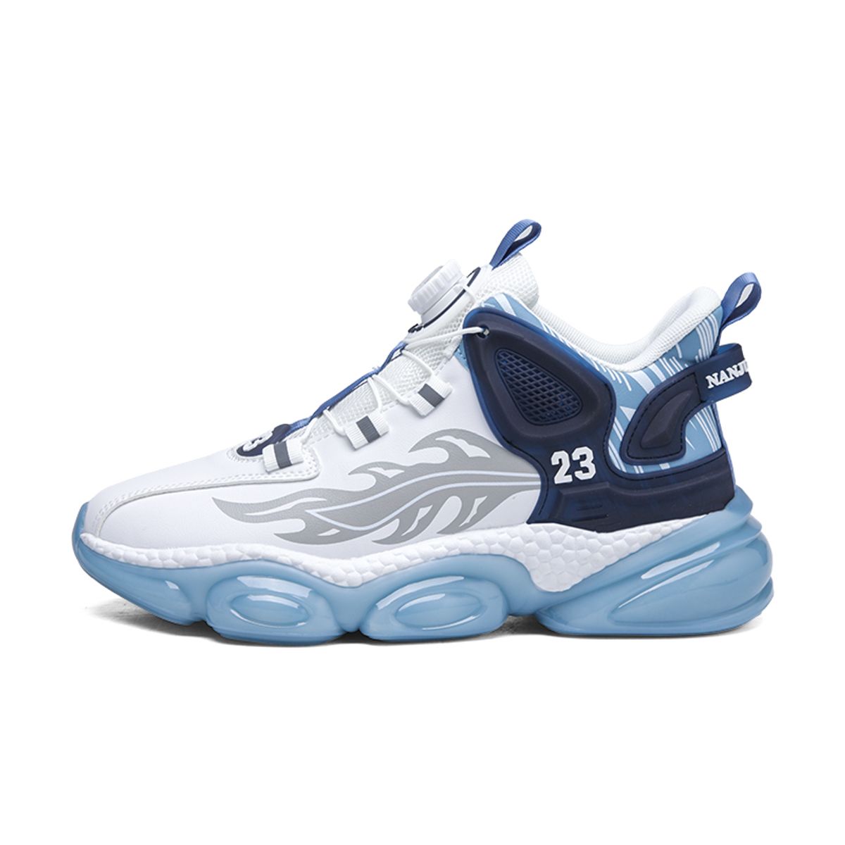 SHANDIAN - Zapatillas Hombre Blanco