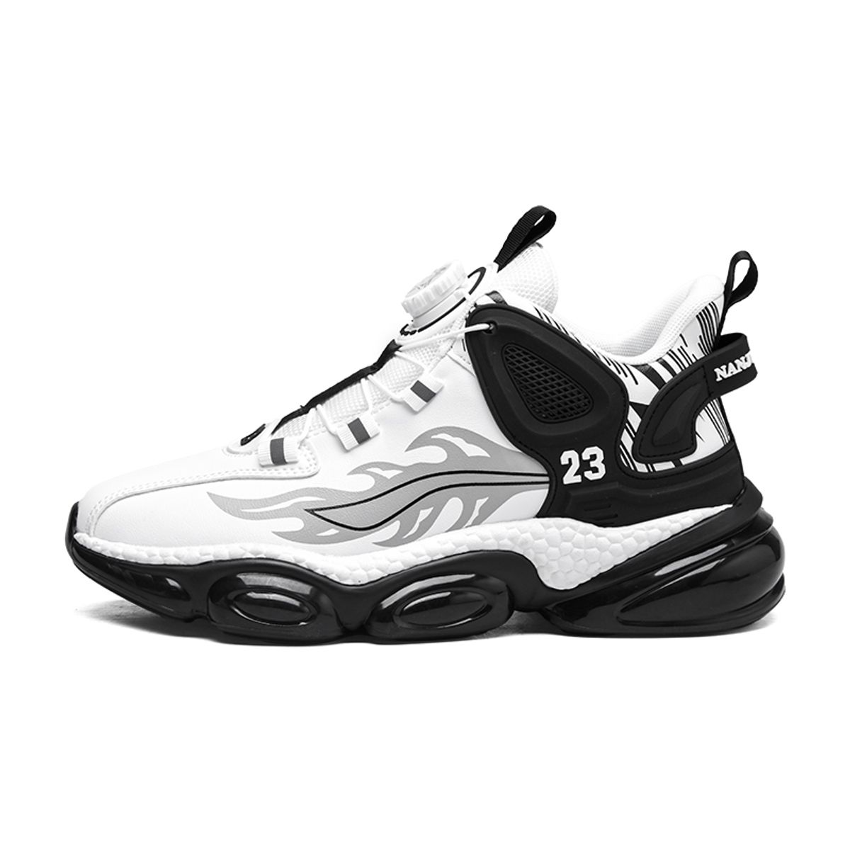 SHANDIAN - Zapatillas Hombre Blanco