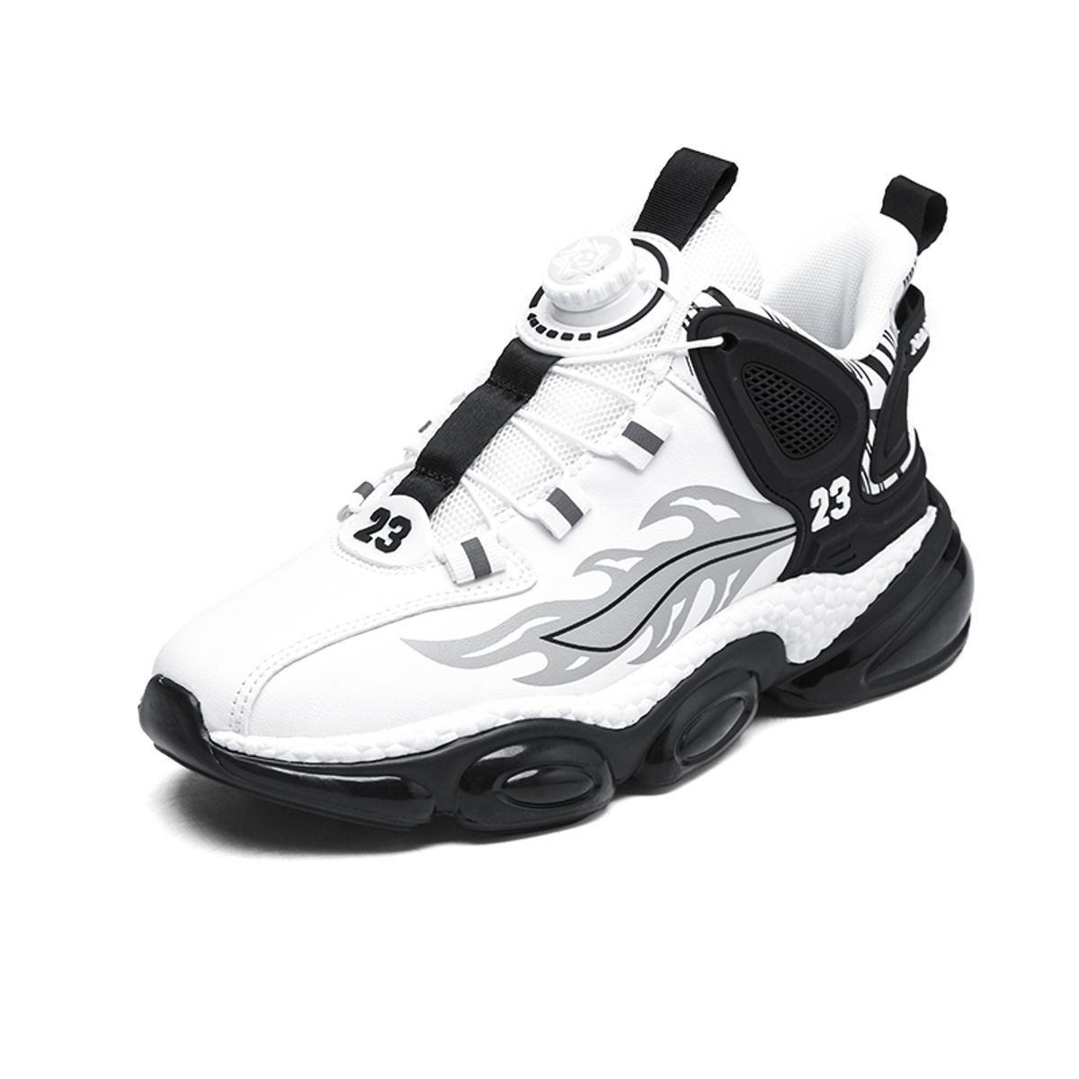 SHANDIAN - Zapatillas Hombre Blanco