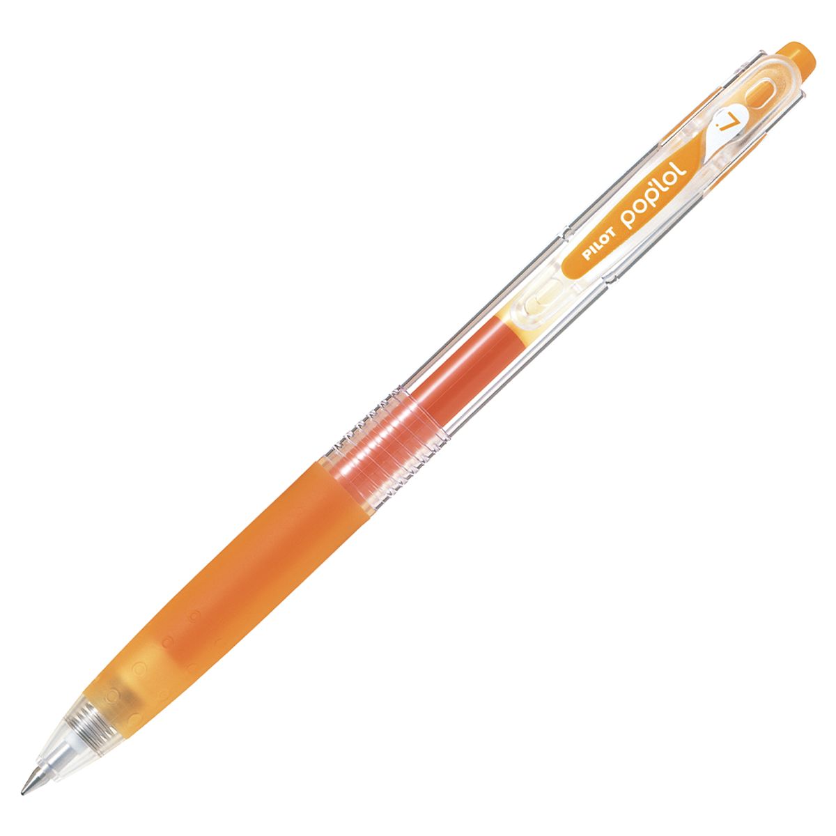 PILOT - Lápiz Gel PopLol 07mm Naranjo Damasco Néon Pilot