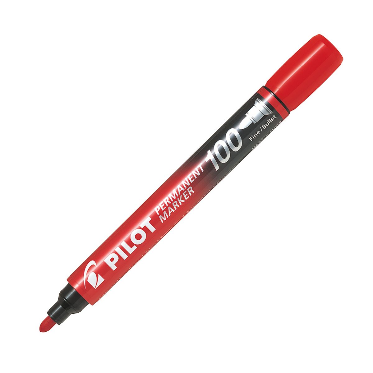 PILOT - Marcador Permanente Fino Rojo Pilot