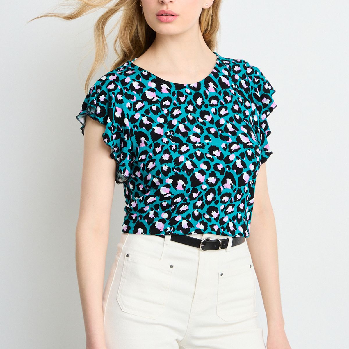 IO - Polera Fantasia Mujer Negro Io