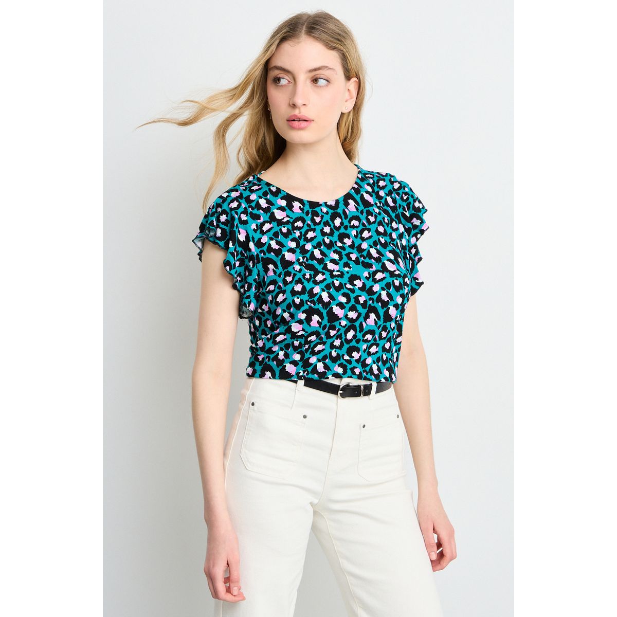 IO - Polera Fantasia Mujer Negro Io