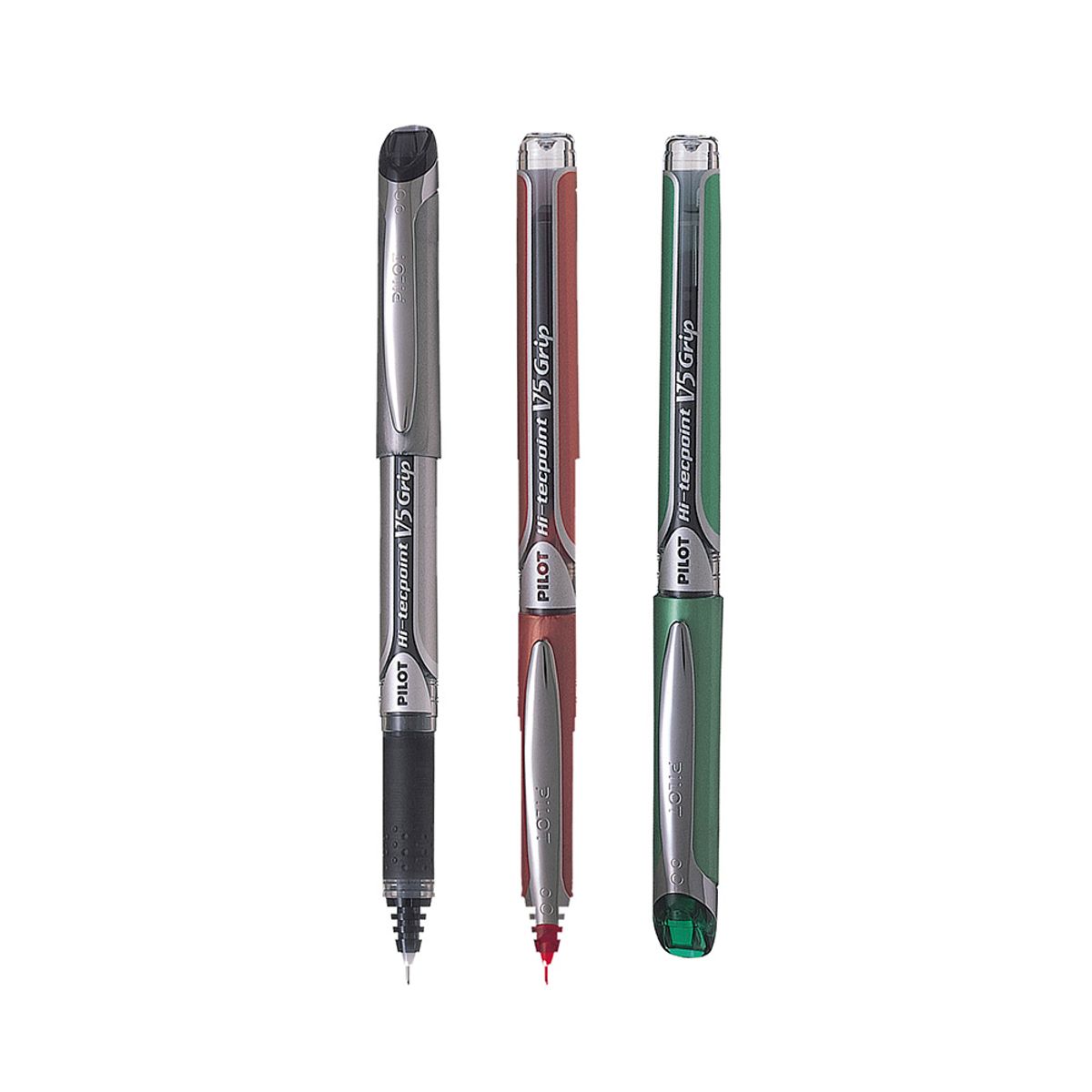 PILOT - Set 3 Lápiz Tinta Hi-Tecpoint Grip 05mm S2 Pilot