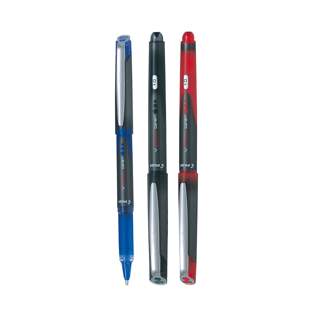 PILOT - Set 3 Lápiz Tinta V Ball Grip 10mm S1 Pilot