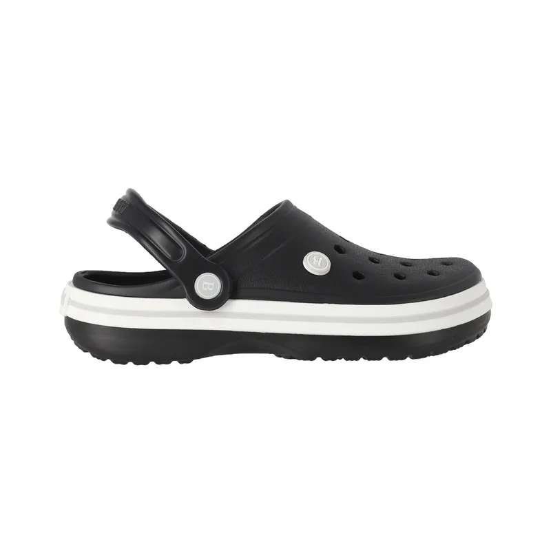 BAMERS - Zuecos Mujer Bamers Airline  Negro/Gris