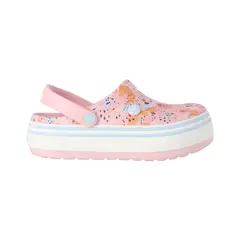 BAMERS - Zuecos Plataforma Mujer Airline High Rosa Print