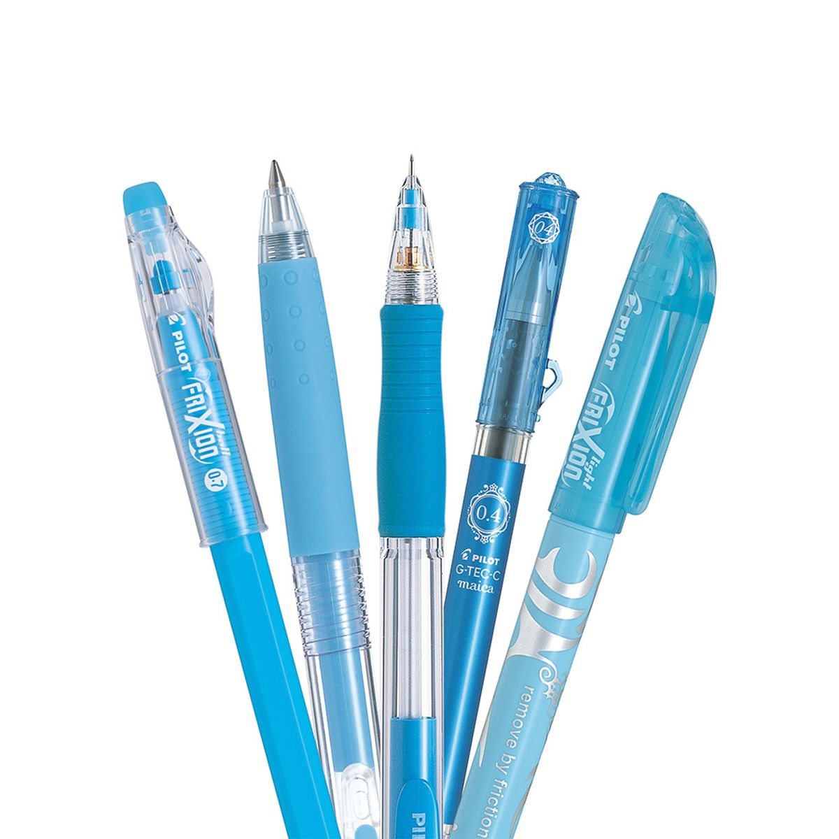 PILOT - Set 5 Lápiz Celeste Surtido Pilot
