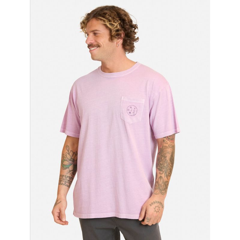 MAUI AND SONS - Polera MC Kubomo Morado Hombre Maui And Sons