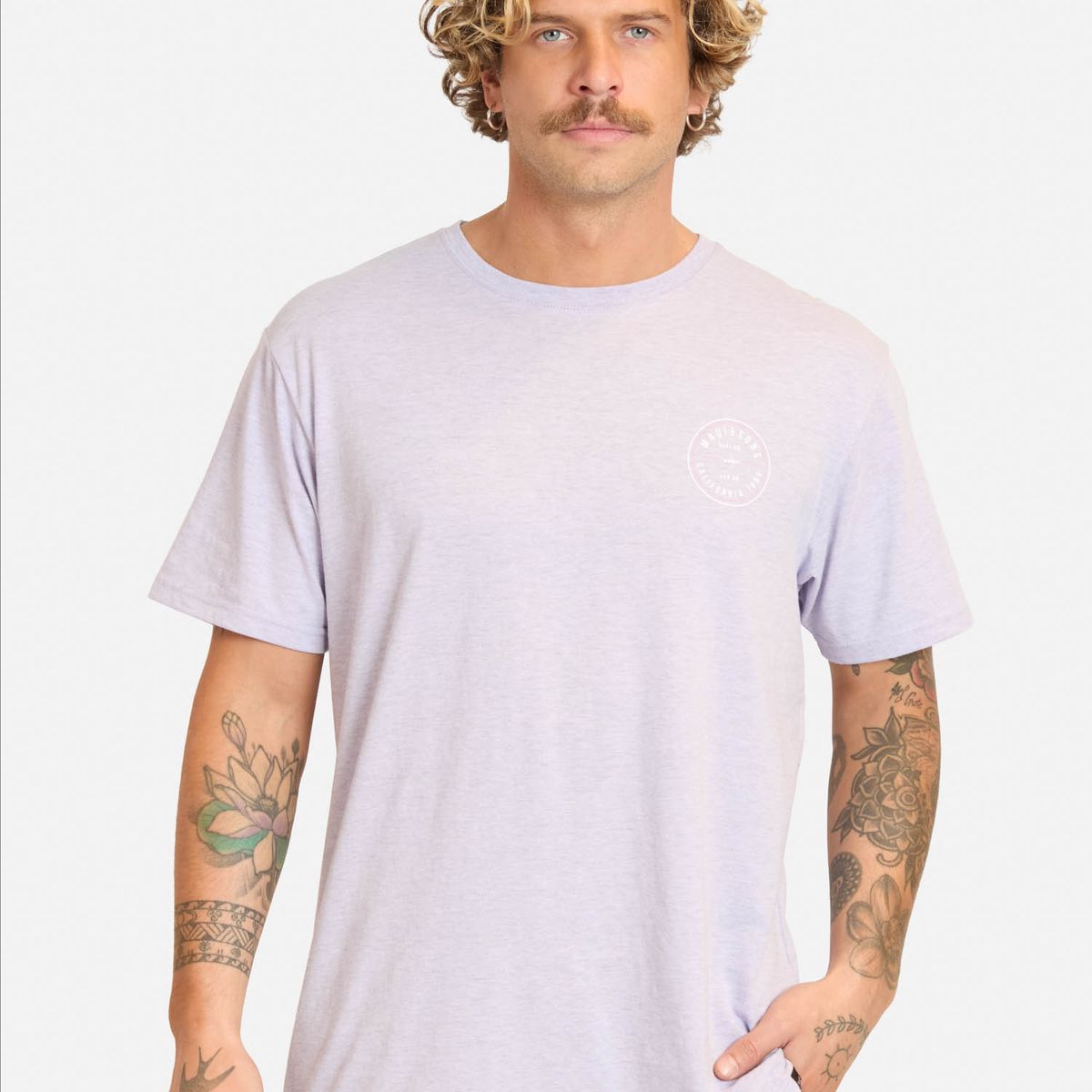 MAUI AND SONS - Polera MC Lumika Morado Hombre Maui And Sons