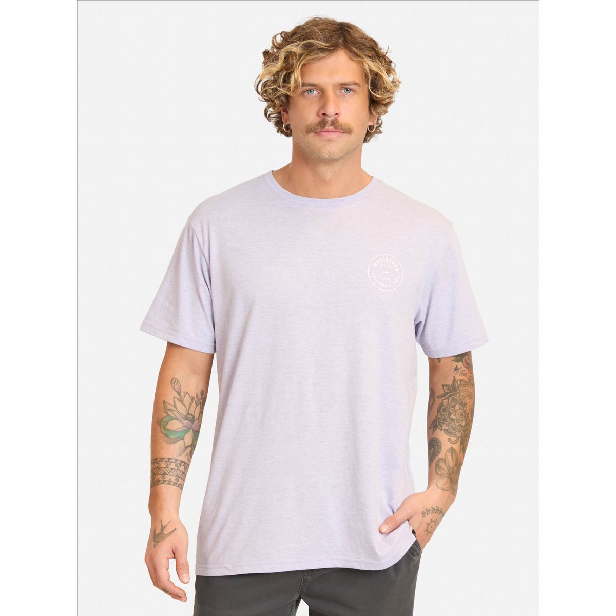 MAUI AND SONS - Polera MC Lumika Morado Hombre Maui And Sons