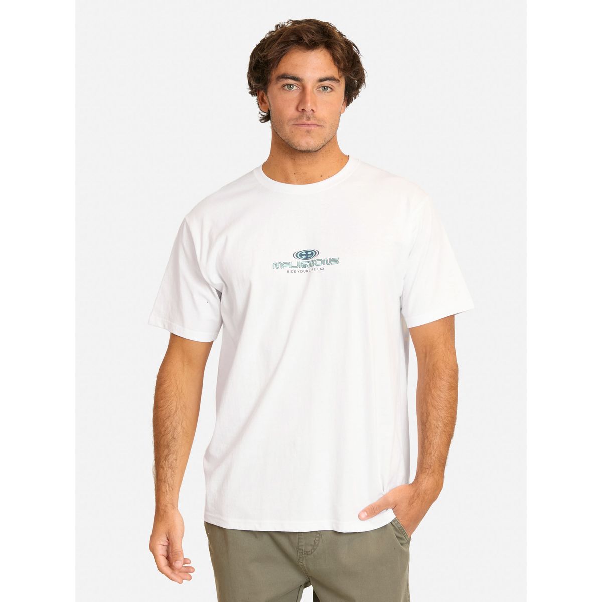 MAUI AND SONS - Polera MC Livet Blanco Hombre Maui And Sons