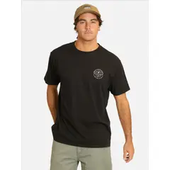 MAUI AND SONS - Polera MC Lerete Negro Hombre