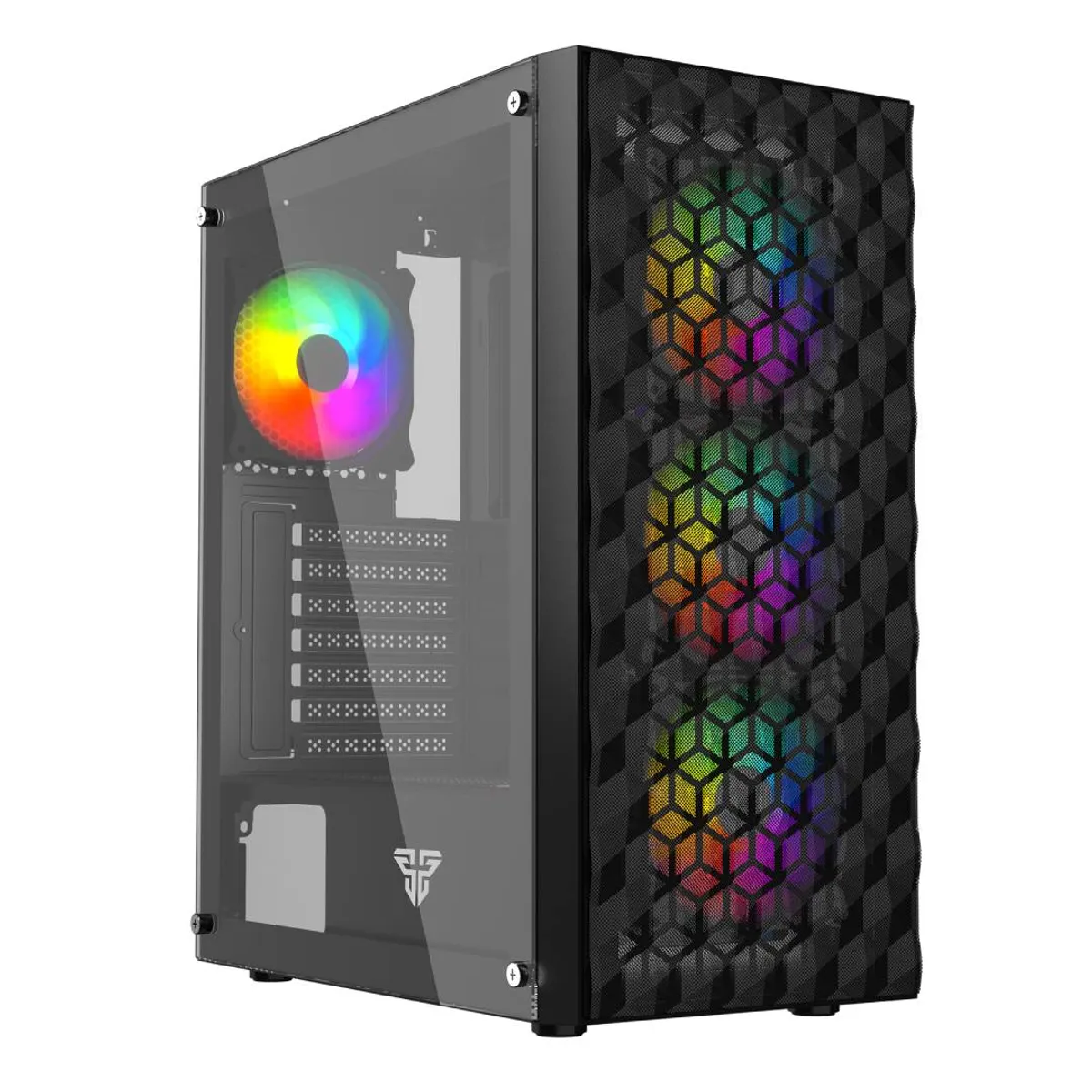 FANTECH - Gabinete Fantech CG83 AERO FRGB Black Edition
