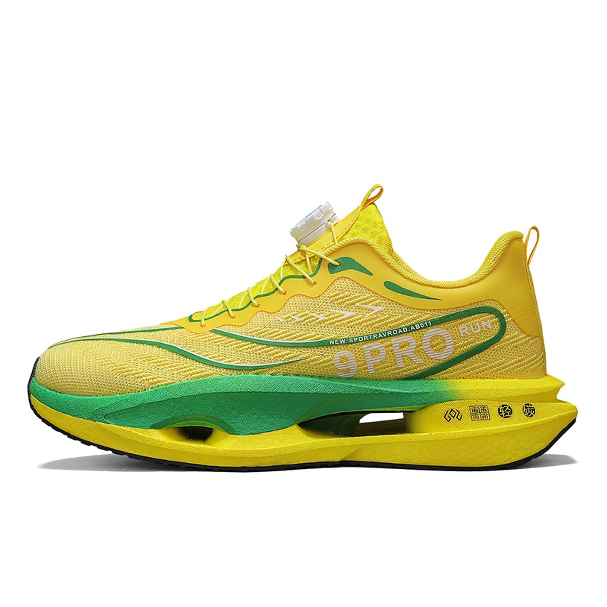 SHANDIAN - Zapatillas Mujer Amarillo