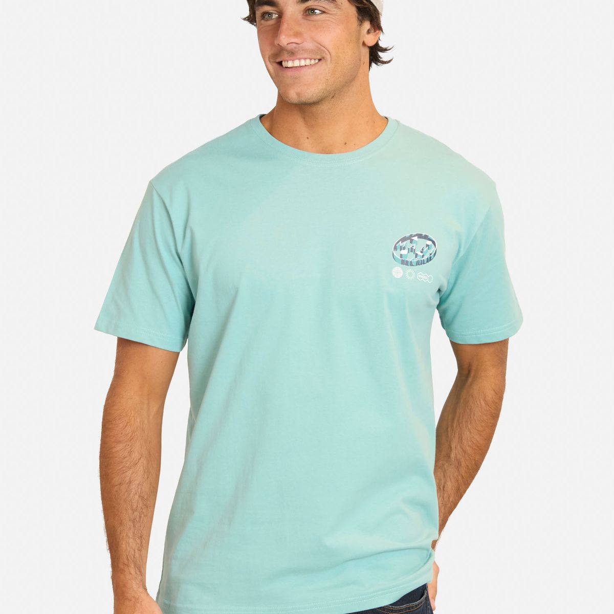 MAUI AND SONS - Polera MC Gomit Azul Hombre Maui And Sons