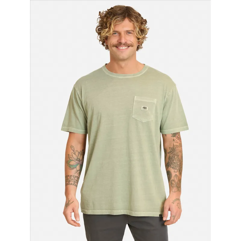 MAUI AND SONS - Polera MC Lumimo Verde Hombre Maui And Sons