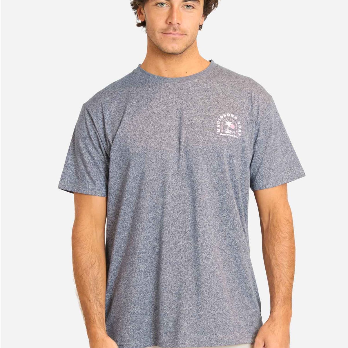 MAUI AND SONS - Polera MC Mirarix Azul Hombre Maui And Sons