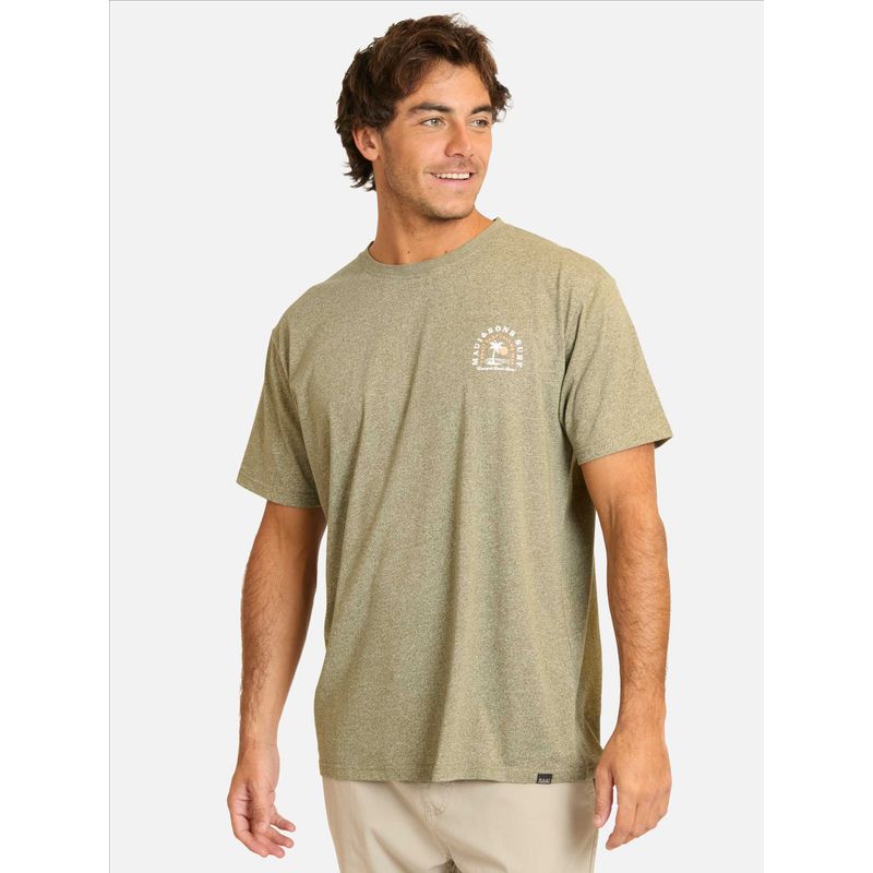 MAUI AND SONS - Polera MC Mirarix Verde Hombre Maui And Sons