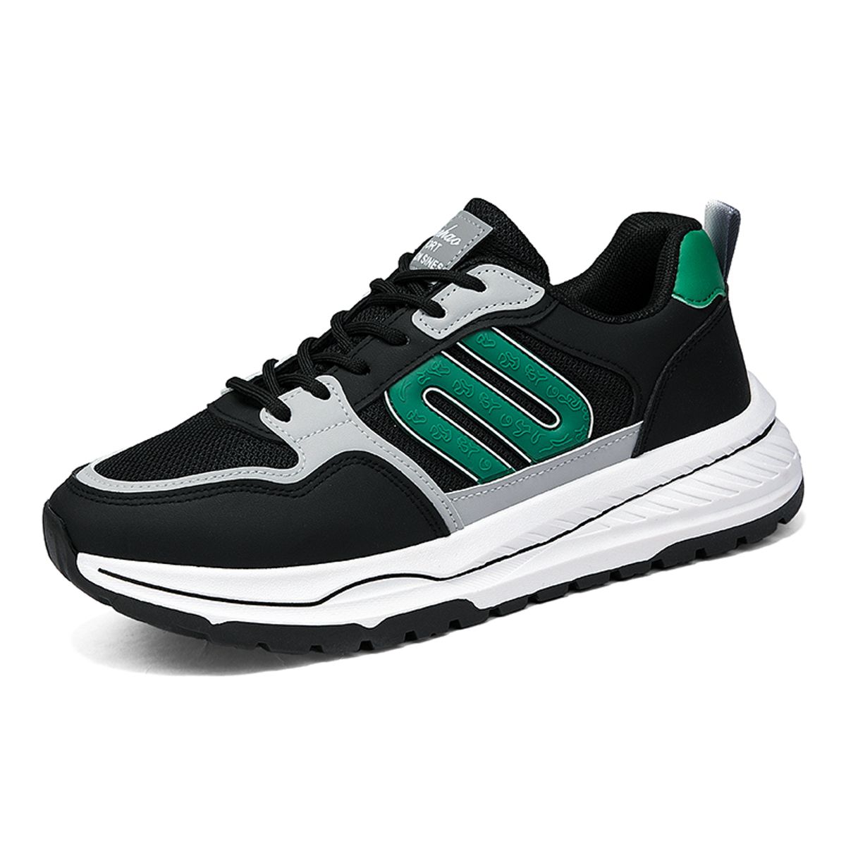 SHANDIAN - Zapatillas Hombre Blanco