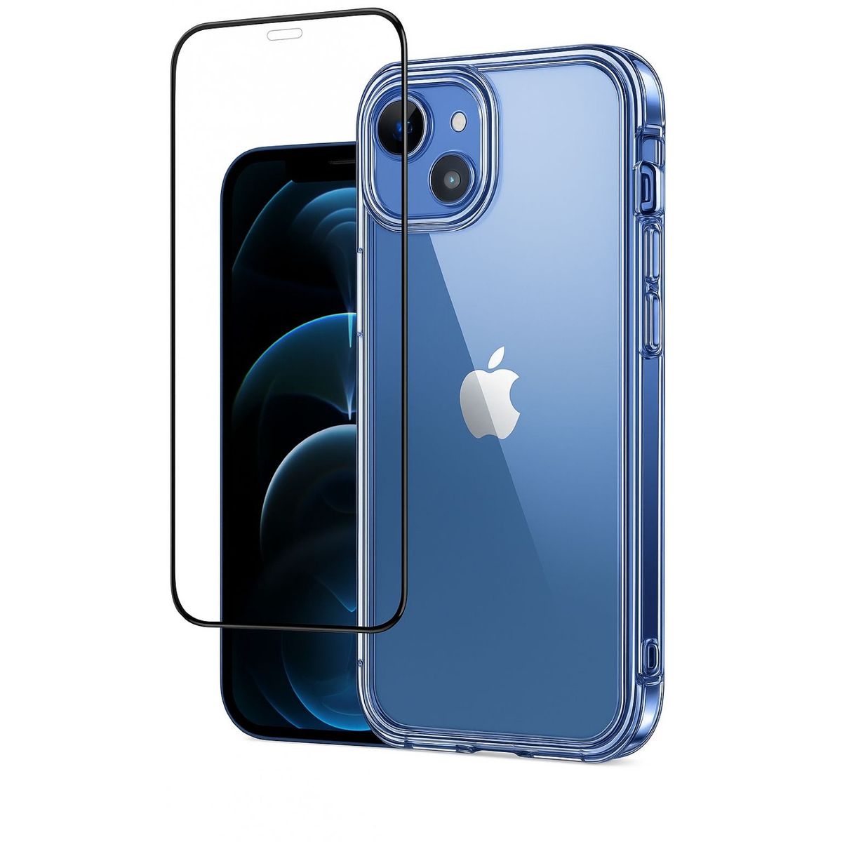 GENERICO - Carcasa Para iPhone 17 Pro Transparente Reforzada + Mica