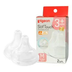 PIGEON - Tetina Repuesto Softouch M 2 Unids