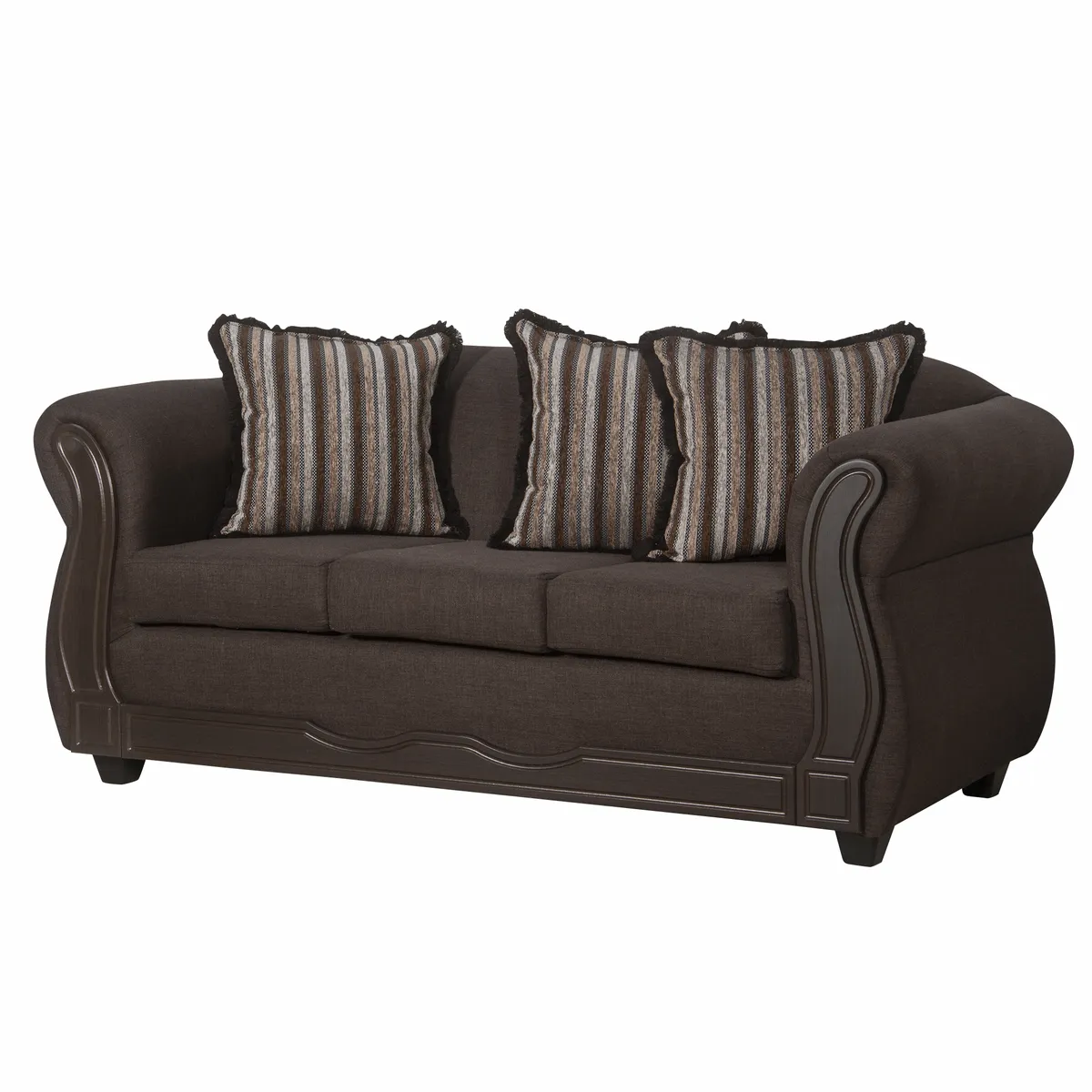 BLACK FACTORY - Sofá 3 Cuerpos Sofia