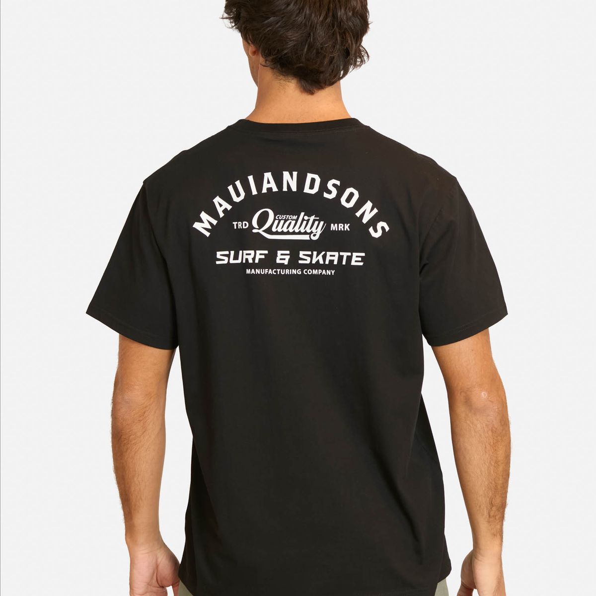 MAUI AND SONS - Polera MC Fuciju Negro Hombre Maui And Sons