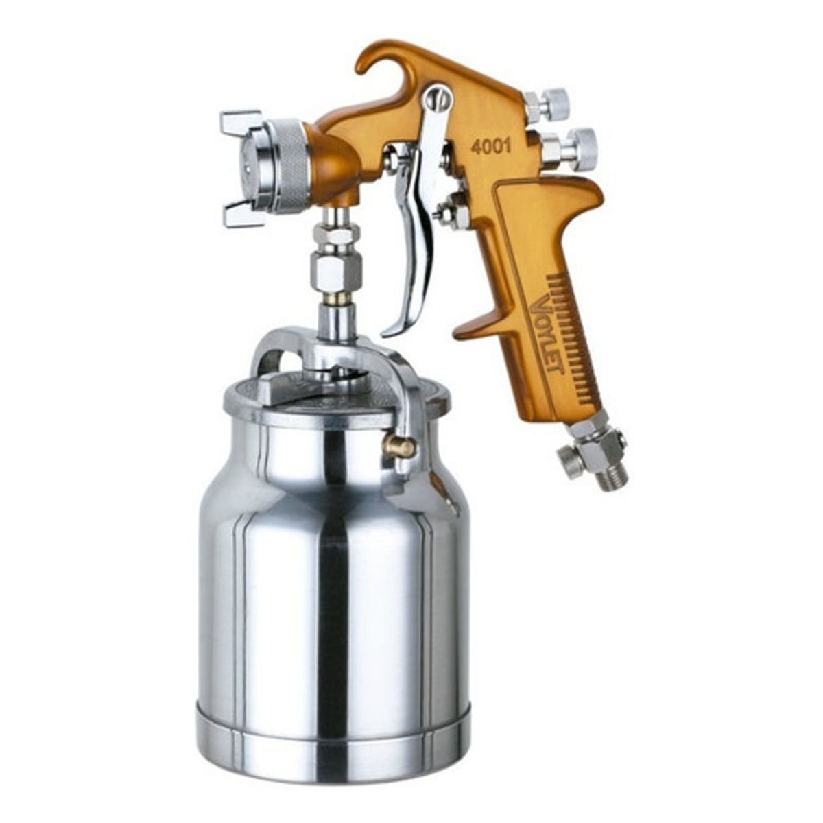 GENERICO - Pistola Voylet J4001s Alta Presión Ecológica Dorado