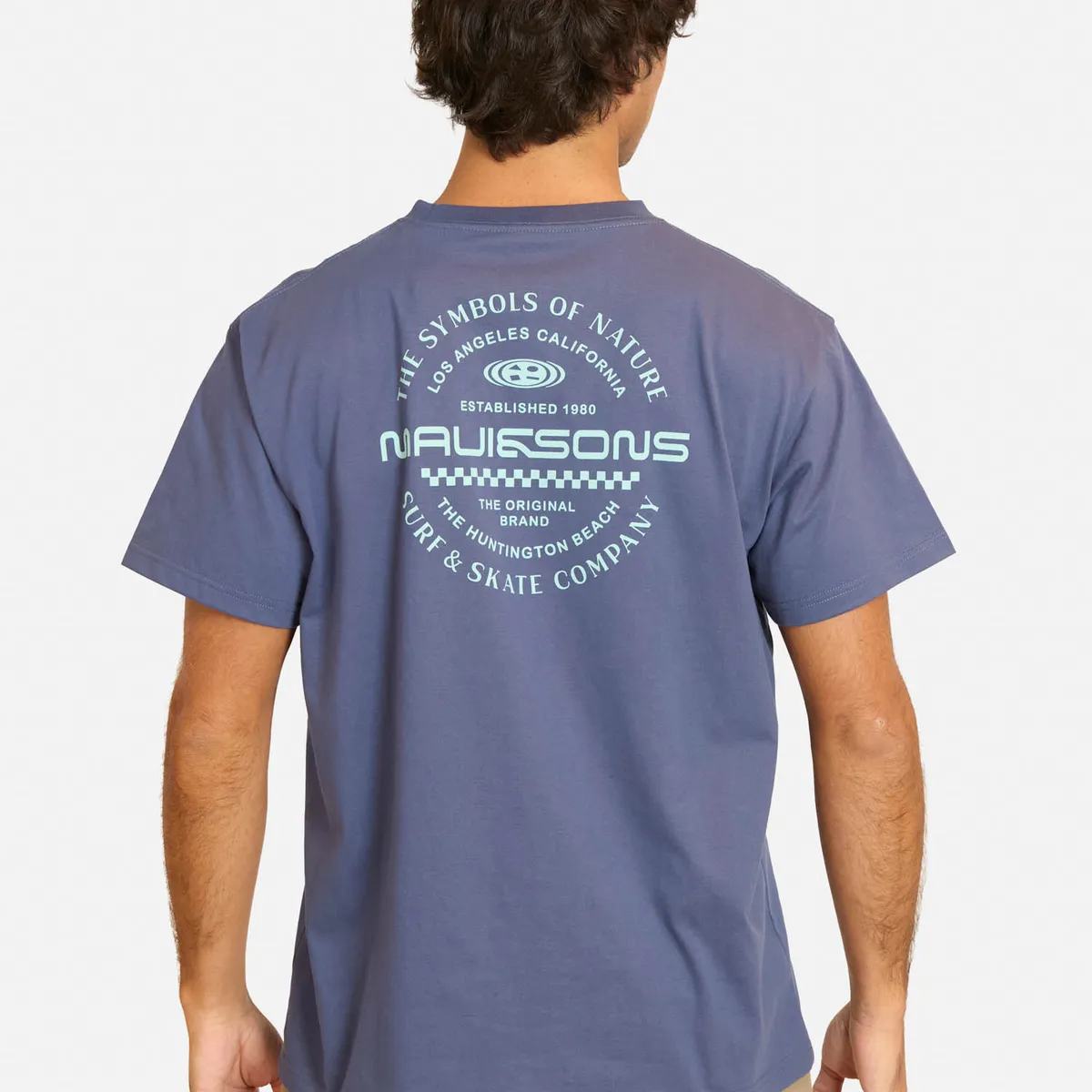 MAUI AND SONS - Polera MC Líay Azul Hombre Maui And Sons