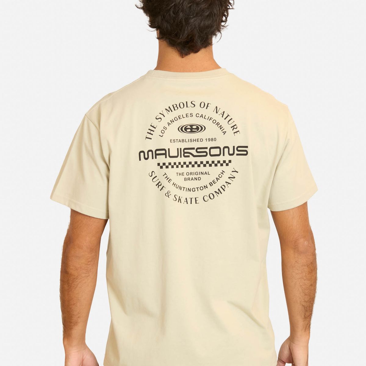 MAUI AND SONS - Polera MC Líay Beige Hombre Maui And Sons